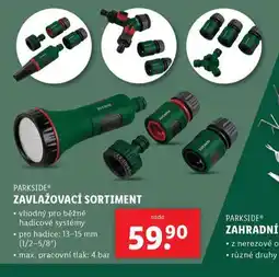 Lidl Zavlažovací sortiment nabídka