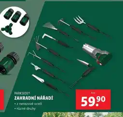 Lidl Zahradní nářadí nabídka