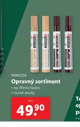 Lidl Opravný sortiment nabídka