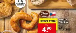 Lidl Rohlík cibulák nabídka