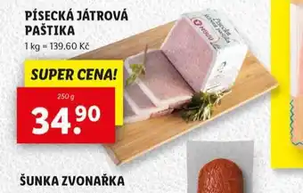 Lidl Písecká játrová paštika nabídka