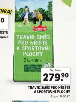 Lidl Travní směs pro hřiště a sportovní plochy nabídka