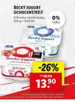 Lidl Řecký jogurt ochucený / bílý nabídka