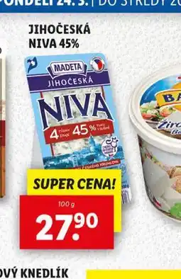 Lidl Jihočeská niva 45% nabídka