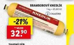 Lidl Bramborový knedlík nabídka