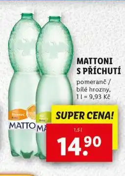 Lidl Mattoni s příchutí nabídka