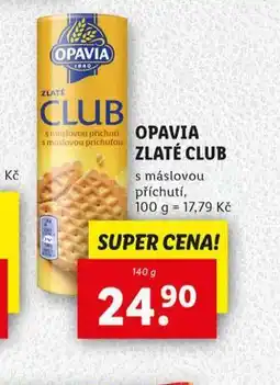 Lidl Opavia zlaté club nabídka