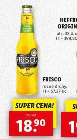 Lidl Frisco nabídka