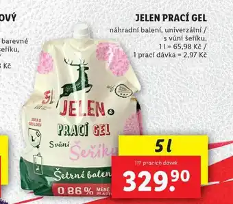 Lidl Jelen prací gel nabídka