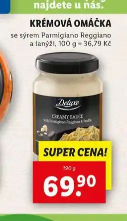 Lidl Krémová omáčka nabídka