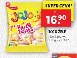 Lidl Jojo želé nabídka