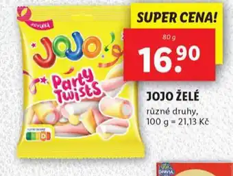 Lidl Jojo želé nabídka