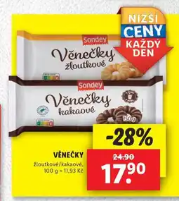 Lidl Věnečky nabídka