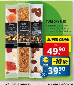 Lidl Turecký med nabídka