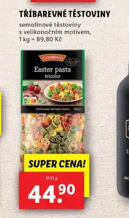 Lidl Tříbarevné těstoviny nabídka