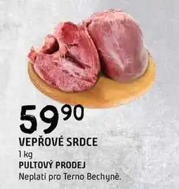 Terno Vepřové srdce 1kg nabídka