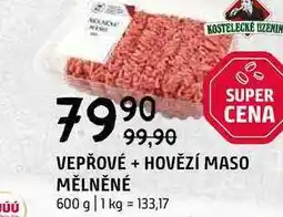 Terno Vepřové + hovězí maso mělněné 600g nabídka