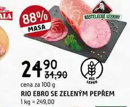 Terno Rio ebro se zeleným pepřem 100g nabídka