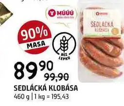 Terno Sedlácká klobása 456g nabídka