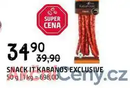 Terno Snack it kabanos exclusive 50g nabídka
