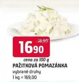 Terno Pažitková pomazánka vybrané druhy 100g nabídka