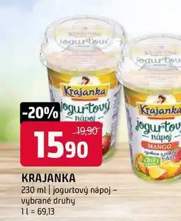 Terno Krajanka 230 ml jogurtový nápoj vybrané druhy nabídka