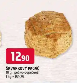 Terno Škvarkový pagáč 81 g pečivo dopečené nabídka