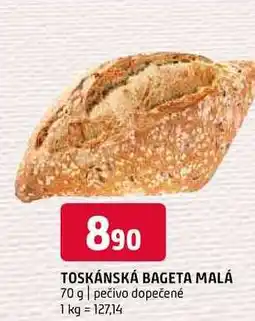 Terno Toskánská bageta malá 70 g pečivo dopečené nabídka