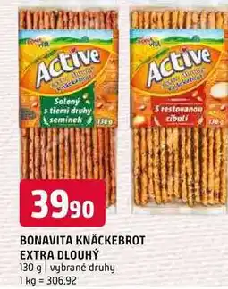 Terno Bonavita knackebrot extra dlouhý 130 g vybrané druhy nabídka
