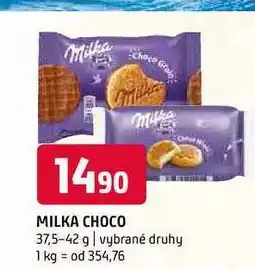 Terno Milka choco 37,5-42 g vybrané druhy nabídka
