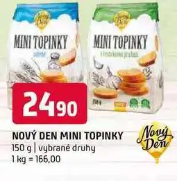 Terno Nový den mini topinky 150 g vybrané druhy nabídka