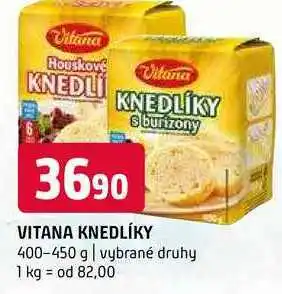 Terno Vitana knedlík 400-450 g vybrané druhy nabídka