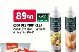 Terno Coop premium olej 250 ml ve spreji druhy nabídka