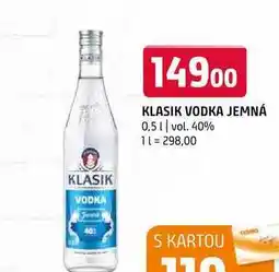 Terno Klasik vodka jemná 0,5l vol. 40% nabídka