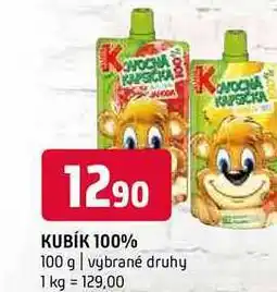 Terno Kubík 100% 100 g vybrané druhy nabídka