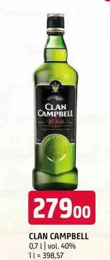 Terno Clan campbell 0,7l vol. 40% nabídka