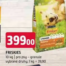 Terno Friskies 10 kg pro psy granule vybrané druhy nabídka