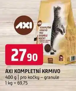Terno Axi kompletní krmivo 400 g pro kočky granule nabídka