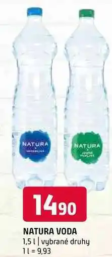 Terno Natura pramenitá voda 1,5l, vybrané druhy 1.5l nabídka