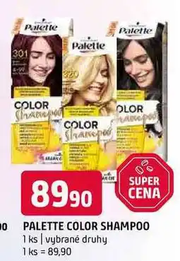 Terno Palette color shampoo 1 ks vybrané druhy nabídka