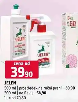 Terno Jelen 500 ml prostředek na ruční praní 500 ml nabídka