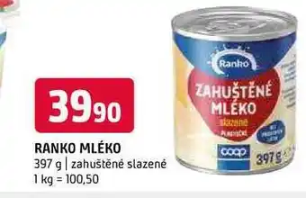 Terno Ranko mléko 397 g zahuštěné slazené nabídka