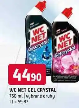 Terno Wc net gel crystal 750 ml vybrané druhy nabídka