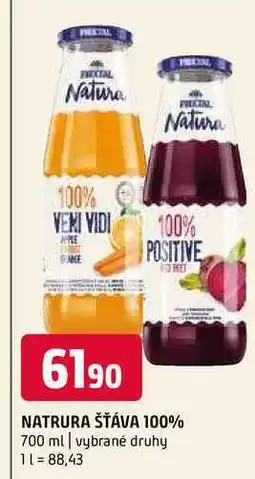 Terno Natrura štáva 100% 700 ml vybrané druhy nabídka