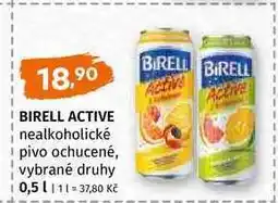 Terno Birell active nealkoholické pivo ochucené, vybrané druhy 0,5l nabídka