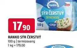 Terno Ranko sýr čerstvý 100 g termizovaný nabídka