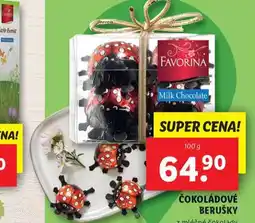 Lidl Čokoládové berušky nabídka