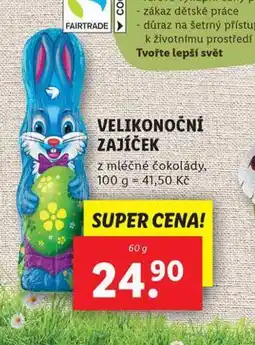 Lidl Velikonoční zajíček nabídka