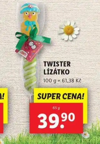 Lidl Twister lízátko nabídka