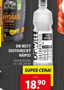 Lidl Dr witt isotonický nápoj nabídka